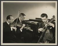 Photographs of the Mannes-Gimpel-Silva Trio