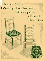 How to reupholster simple chair seats