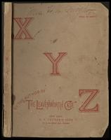 X Y Z : a detective story [binding]
