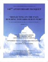 140th anniversary banquet