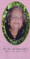 Memorial for Dr. Eva Val Elliott Moore