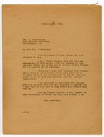Correspondence about the Jewish War Relief Fund