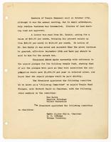 Minutes, Temple Emanuel members [October 17, 1927]