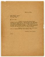 Letter from Sidney J. Stern to Etta R. Spier