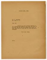 Letter from Sidney J. Stern to H. Schaefer