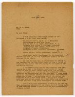 Letter from Sidney J. Stern to Max E. Block