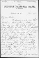 General correspondence 1891