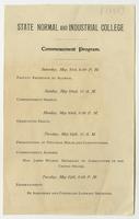 Commencement , 1898 [program]