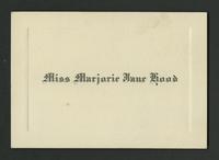 Marjorie Hood [card]