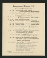 Commencement Weekend, 1949 [program]
