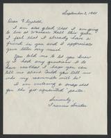 Correspondence between Elizabeth and Frances Snider   