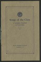 Songs Of Class Of, 1917  