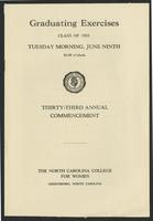 Commencement, 1925 [program]