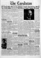 The Carolinian [October 1, 1958]