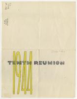 Reunion, 1954 [program]