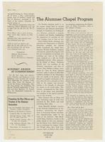 Alummae News Article, 1944  
