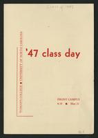 Class Day, 1947 [program]