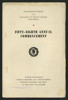 Commencement, 1950 [program]