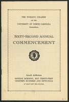 Commencement, 1954-05-31 [program]