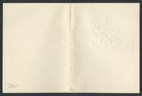 1957 Commencement [invitation]