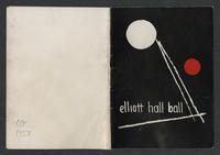 Elliott Hall Ball, 1953-10-24 [dance card]