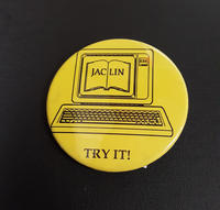 JACLIN button, 1980s
