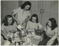 Gathered for Breakfast, 1940s