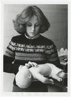 Infant CPR Practice, 1975