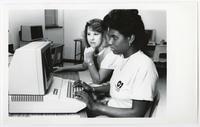 Students in Computer Lab, 1992