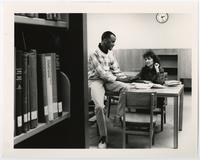 Students in the Library, 1992