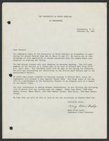 Parents Week End, 1964-02-26 [letter]