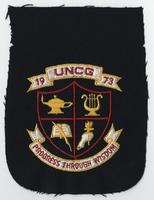 UNCG Progress Through Wisdom [fabric emblem]