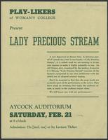 Lady Precious Stream [production records]