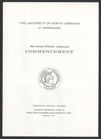 Seventy-Ninth Annual Commencement, 1971 [program]