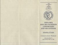 Diploma and Recognition Ceremonies, 1989 [program]