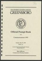 Official Commencement Prompt Book   