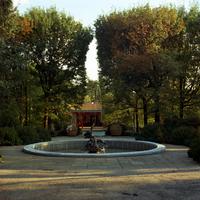 Fountain at Chinqua Penn Plantation