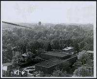 Aerial photograph of campus area, Woman's College of the University of North Carolina