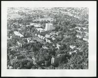 Aerial photograph of campus area, The University of North Carolina of North Carolina at Greensboro