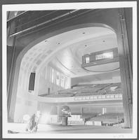 Aycock Auditorium during renovation