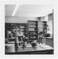 Library catalog department