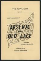 Arsenic and old lace [production records]