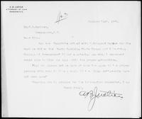 General Correspondence. Applications I-J 1905