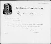 General Correspondence. Applications Ci-Cu 1905