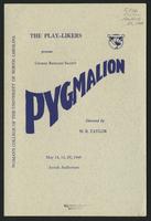 Pygmalion [production records]