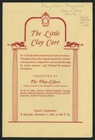 The little clay cart [production records]