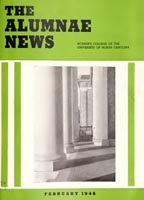 Alumnae news [February 1946]