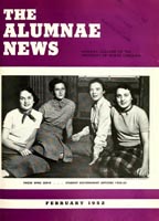 Alumnae news [February 1952]