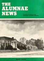 Alumnae news [May 1949]