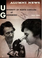 Alumni news/University of North Carolina at Greensboro [Fall 1964]
